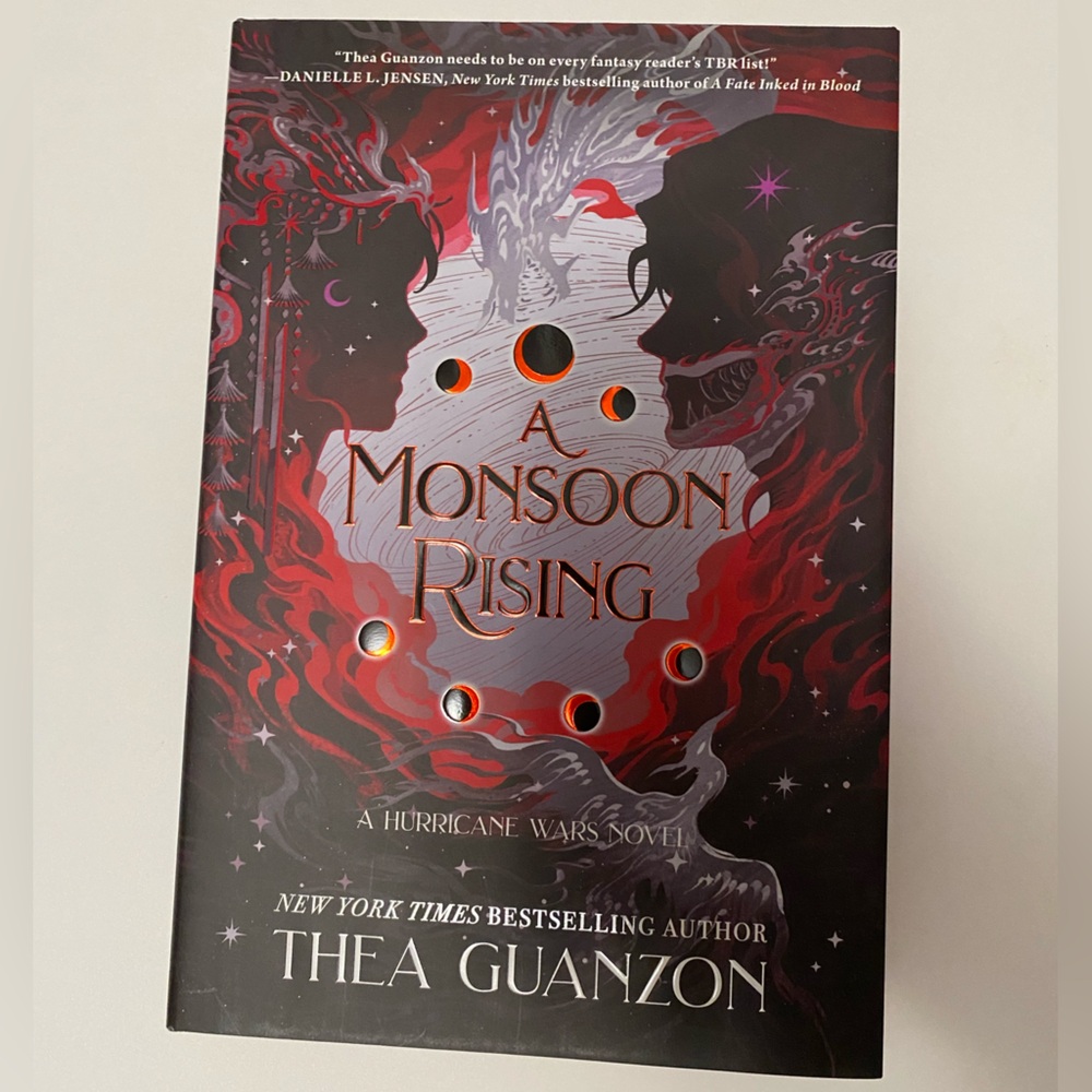 A Monsoon Rising by Thea Guanzon Hardcover Sprayed Edges